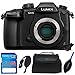 Panasonic Lumix DC-GH5 Mirrorless Micro Four Thirds Digital Camera (Body Only) with 32GB Memory Card, Case, and Pixi-Starter Bundle