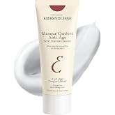 Embryolisse Anti-Age Comfort Mask, Hyaluronic Acid & Vitamin E Night Face Mask, Natural & Organic Anti Wrinkle Cream, Paraben