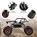SZJJX RC Cars Off-Road Rock Crawler Truck Vehicle 2.4Ghz 4WD 1:18 Radio Remote Control Cars Electric Fast Racing Buggy Hobby Car (Black)