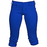 3N2 Women's Softball Pants NuFit Knickers - ¾ Inch Belt Loops (Royal Blue, Small)