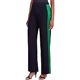 Ralph Lauren Womens Varsity Casual Trouser Pants, Blue, Petite, 2P
