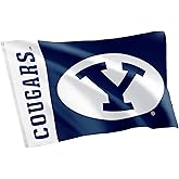Desert Cactus Brigham Young University Flag Cougars BYU Cougs Banners 100% Polyester Indoor Outdoor 3x5 feet Flags (Team Name)