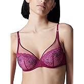 Simone Perele Women's Singuliere Sheer Plunge Bra
