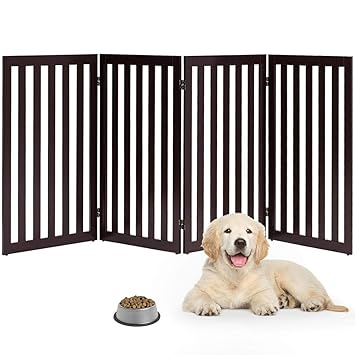 tall freestanding dog gate