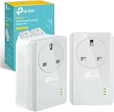 TP-Link TL- AV600 Passthrough Powerline Adapter UK Plug 100Mbps view 1