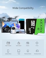 KEXIN 32GB Micro SD Card 10 Pack UHS-I A1 Class 10 85MB/s TF Card view 2