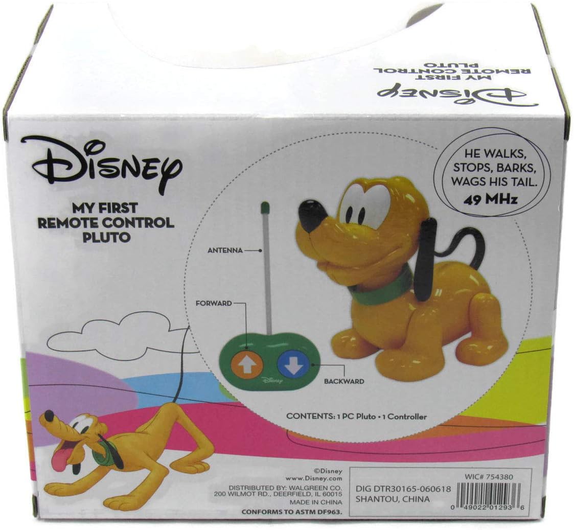 pluto walking dog toy