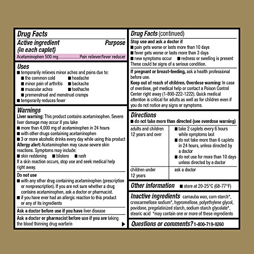 GoodSense Extra Strength Acetaminophen 500 mg - Image 3