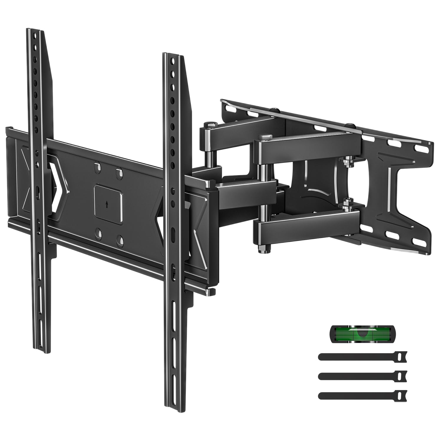 Photo 1 of Suptek Full Motion TV Wall Mount for 32-60 Inch TVs, Swivel & Tilt Adjustable Bracket, Dual Articulating Arms, Fits 16" Studs, Max VESA 400x400mm, Supports Up to 99lbs, MA001