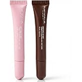 Ruby &amp; Millie Peptide Lip Treatment, Peptide Lip Tint, Plumping Gloss, Lip Gloss, Bow &amp; Coffee,0.3 Fl oz (Pack of 2)