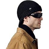 Winter Beanies Hat for Men Women Teens Cold Weather Windproof Warm Knit Beanie Hats Caps for Skiing Winter Work Ski Trip