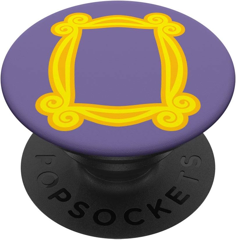 Yellow Frame Peephole PopSockets PopGrip: Swappable Grip for Phones & Tablets