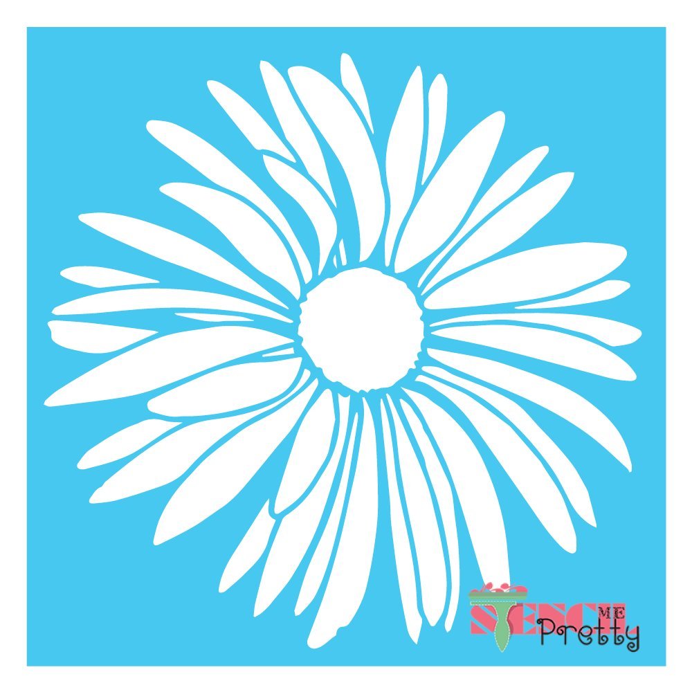 Summer Flower Stencil DIY Sunflower Crafting -M (14” x