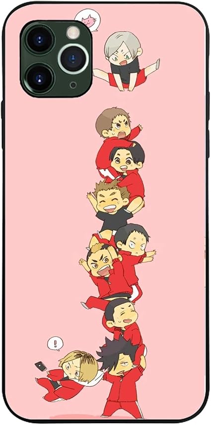 Amazon Co Jp ハイキュー スマホケース Iphone専用ケース 強化ガラス 保護カバー 軽量 スマートフォン アニメ Iphone 12 12pro B 家電 カメラ