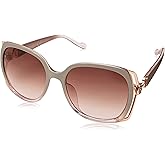 Jessica Simpson Womens J5686 Oversized Square Sunglasses With Uv400 Protection.