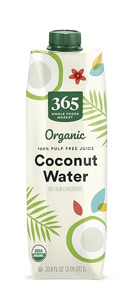 365 BY WHOLE FOODS MARKET, ORGANIC COCONUT WATER,...
