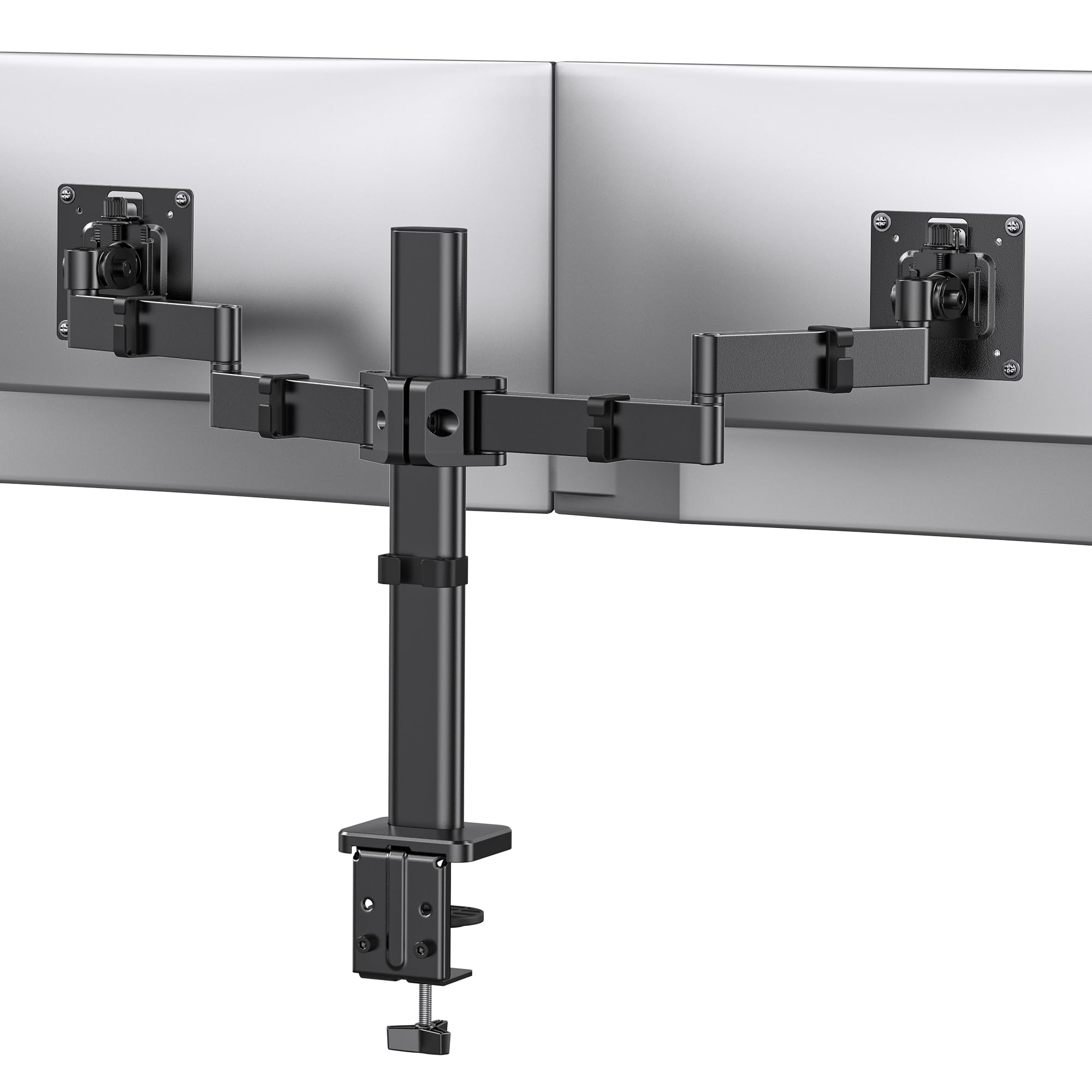 Photo 1 of ***MISSING PARTS***
ErGear Dual Monitor Stand for 17-32 inch, Dual Monitor Mount with Adjustable Tilt, Swivel, Rotation, Tiered Arms for Extra Height, Supports 22 lbs per Arm