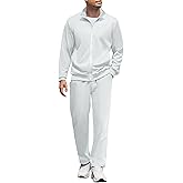 COOFANDY Men's Tracksuits Casual Sweatsuit 2 Piece Full Zip Athletic Jogging Suit Sets Sport Sweat Suit