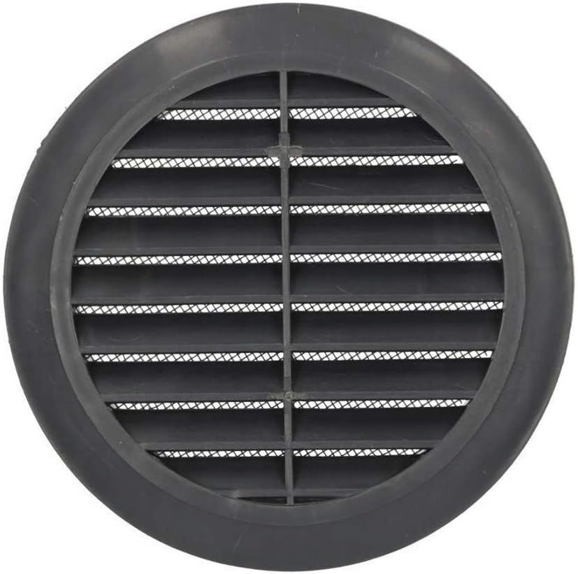Round Air Vent Grill Cover Ducting Ventilation Cover Fly Net Wall