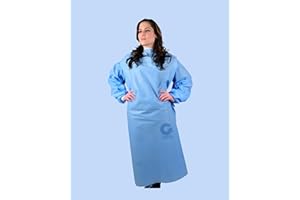 DISPOSABLEGOWNS AAMI Level 2 Isolation Gowns - 25 Pack (XXL, Pullover Style)