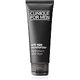 Clinique For Men Daily Anti-Age Face Moisturizer With Hyaluronic Acid, Vitamin E + Glycerin | Combats Lines, Wrinkles + Dullness | Hydrating + Brightening | Lightweight, 3.4 Fl Oz