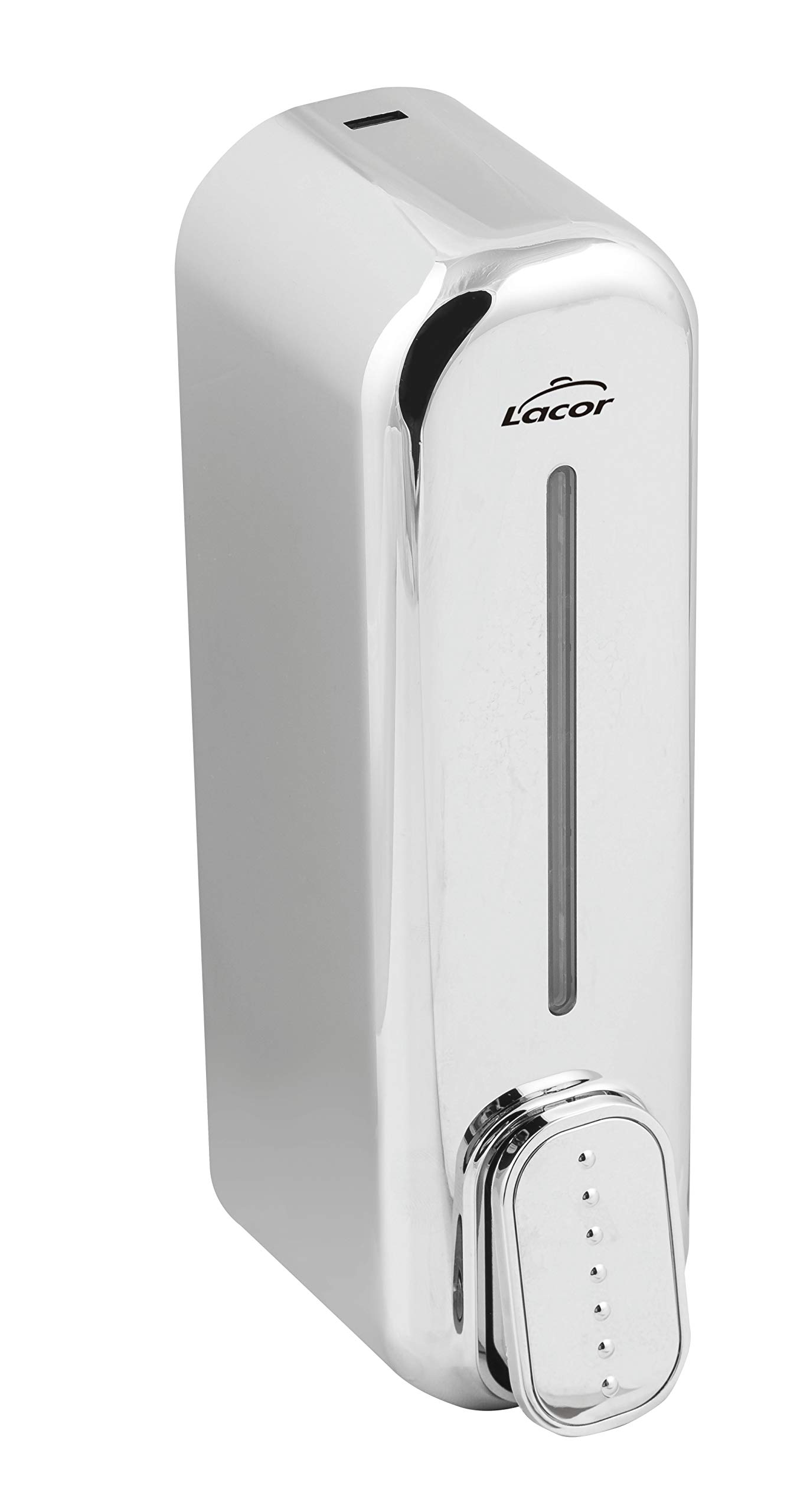 LACOR DISPENSADOR Gel-Jabon Cromado 350 ml, Plastic, Chrome