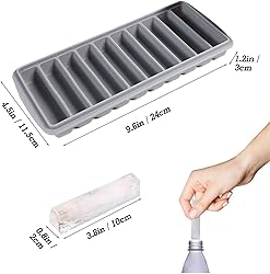 LessMo 3 PCS Ice Cube Tray, Long Ice Stick Tray