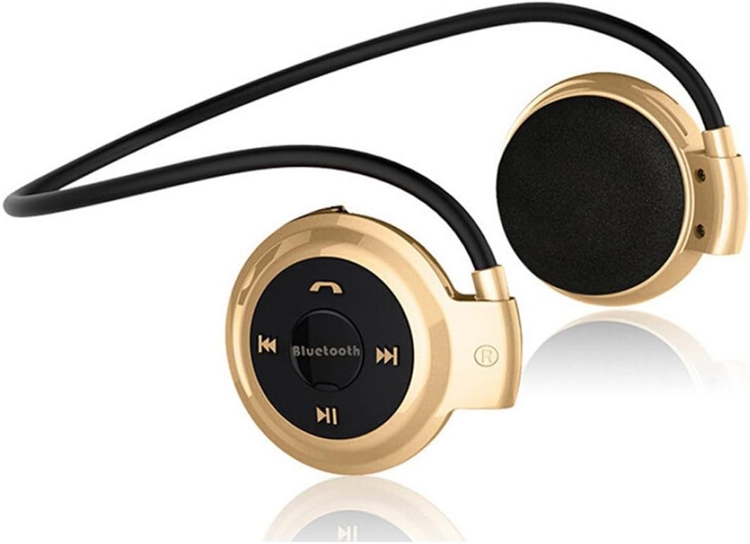 Mini Bluetooth Earbuds,RTYou(TM) Mini 503 Bluetooth Wireless Type Headset Stereo Earphone (Gold)