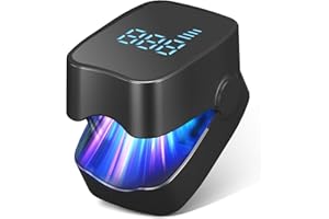 UWDEDO Nail Fungus Laser Treatment LED Light Device - Eligible Solution Nail Fungal Infections, Helping To Restore Health(Black)