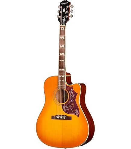 Amazon.com: Epiphone Inspired By Gibson Hummingbird Acoustic