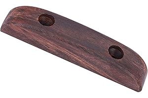 Delicate Design Rosewood Thumb Protector, Bass Thumb Rest, Red Brown for Precision Bass and Jazz Bass Guitar Bass Lovers Guit