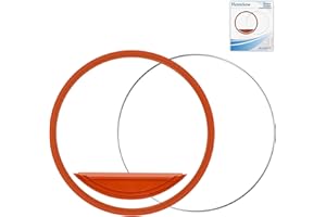 REEDAW M11 Door Gasket Kit for Midmark Ritter M11 M11D Door Seal Includes Door & Dam Gasket (#002-0504-00) and Gasket Ring (#057-0790-00) Seal Set Replacement Part