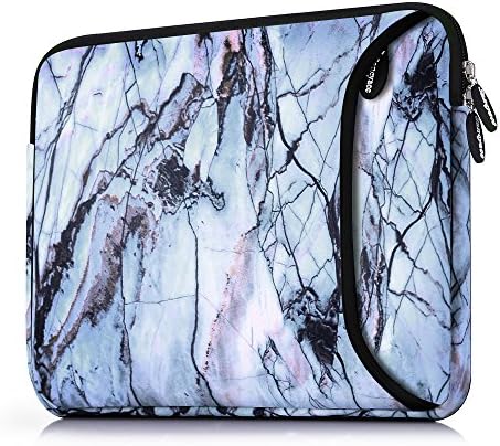 Sancyacc Laptop Sleeve, Sleeve Bag for 13-13.3 Inch, Water-resistant Fabric laptop Case with Pocket for Macbook, Acer Aspire, Toshiba Satellite, Dell, Chromebook Notebook (Obsidian Black)