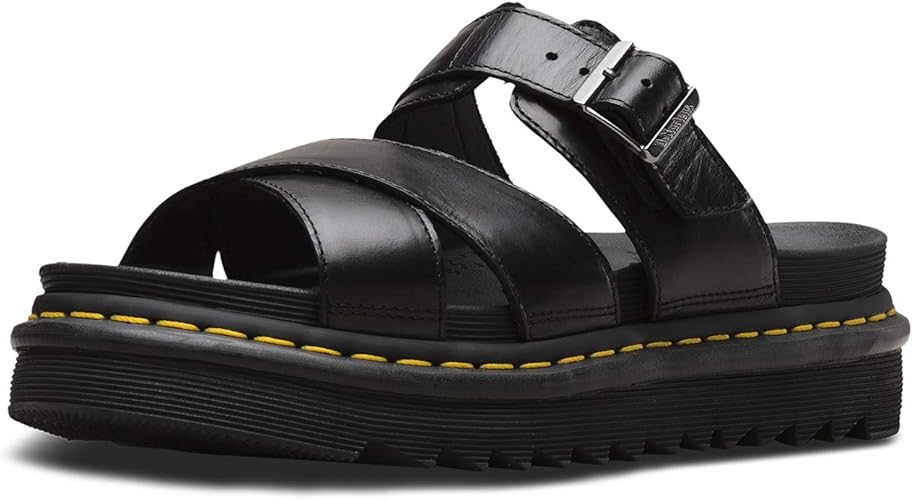 dr martens black brando sandals