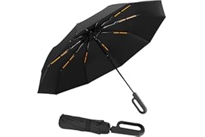 Cooloutdoors Folding & Inverted Umbrella, Outdoor Travel Umbrella, 46 Inch Portable Reverse Folding Umbrella，Windproof Foldin