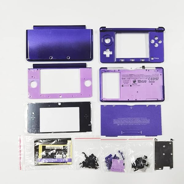 Amazon.com: New 3DSLL 3DSXL Complete Housing Case Shells Lime