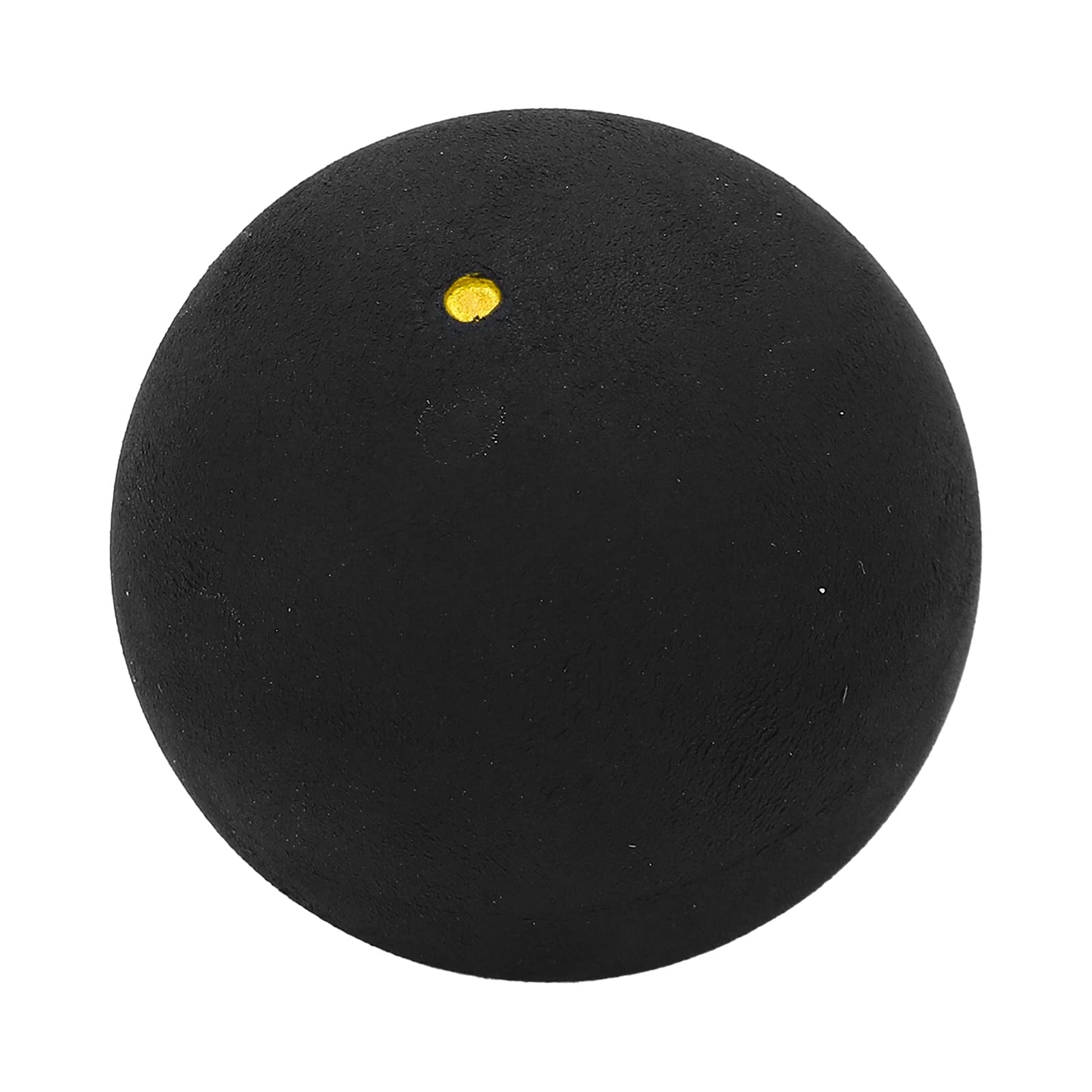 Photo 1 of CYSFETENA Single Ball, Single Dot Squash Racket Balls 37mm High Elastic Single Dot Rubber for Beginner Competition Training (Single Yellow dot)