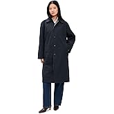 Pixie Market Women's Reversible Plaid Trench Coat