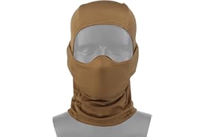 AOUTACC Balaclava Airsoft Mask, Style Tactical Airsoft Full Face Protective Mask,Silicone Mask for Airsoft/Cycling