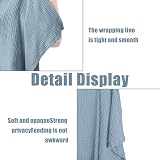 BRITECO Soft Cotton Breastfeeding Cover Multi-Use Nursing Privacy Scarf Canopy view 4
