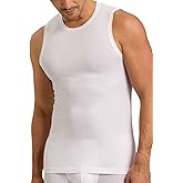 HANRO Men's Cotton Superior Sleeveless T-Shirt 73098