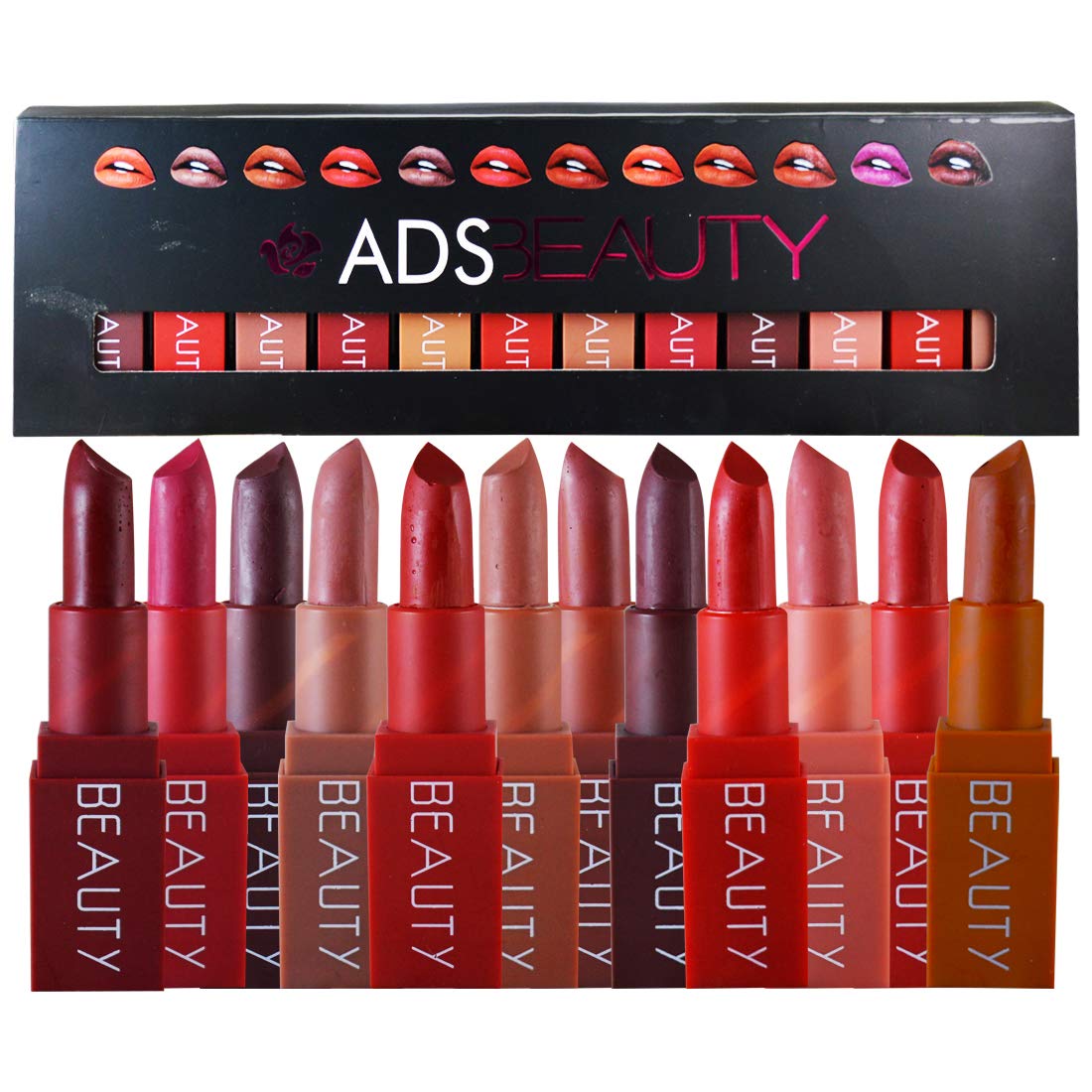 ads beauty lipstick set