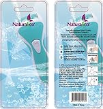 Pack of 3 (Blue) Replacement Refill Roller Heads and 1 Nail Polish Head - Compatible with Naturalico Rechargeable Electronic Callus Remover Model BN94 Suitable for All Types of Skin