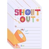 Apprabbr 200 Count Shout Out Cards for Employees,Office Staff,4×6 Inch Encouragement Card for Teachers and Students-Appreciation and Recognition RewardCard for School or Work Bulletin Board