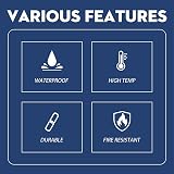 AINxtolm Liquid Insulating Rubber Coat 50mL Liquid Electrical Tape Black view 7