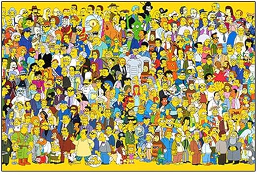 the simpsons jigsaw puzzle