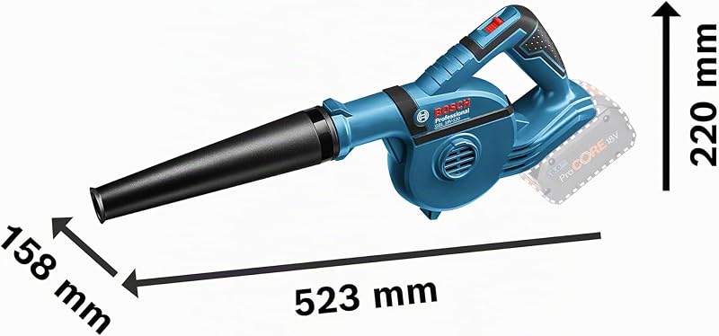 18V System Soffiatore a Batteria Gbl 18V-120 (senza Batterie e Caricabatteria)