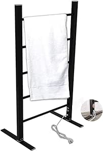 EEUK Calentador de Toallas electrico de pie, 100W Radiador ...