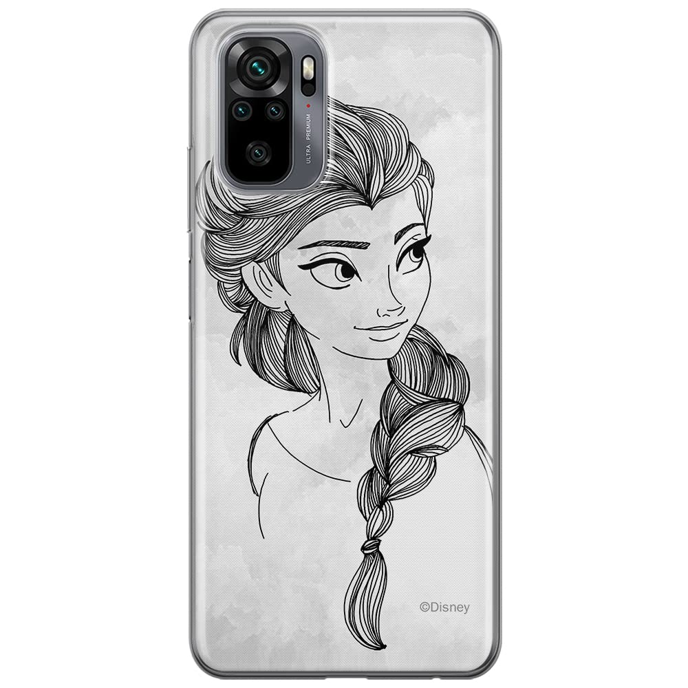 ERT GROUP mobile phone case for Xiaomi REDMI NOTE 10/ 10S original and officially Licensed Disney pattern Elsa 009 optimally adapted to the shape of the mobile phone, case made of TPU