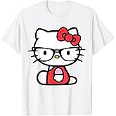 Hello Kitty Nerd Glasses Tee Shirt T-Shirt